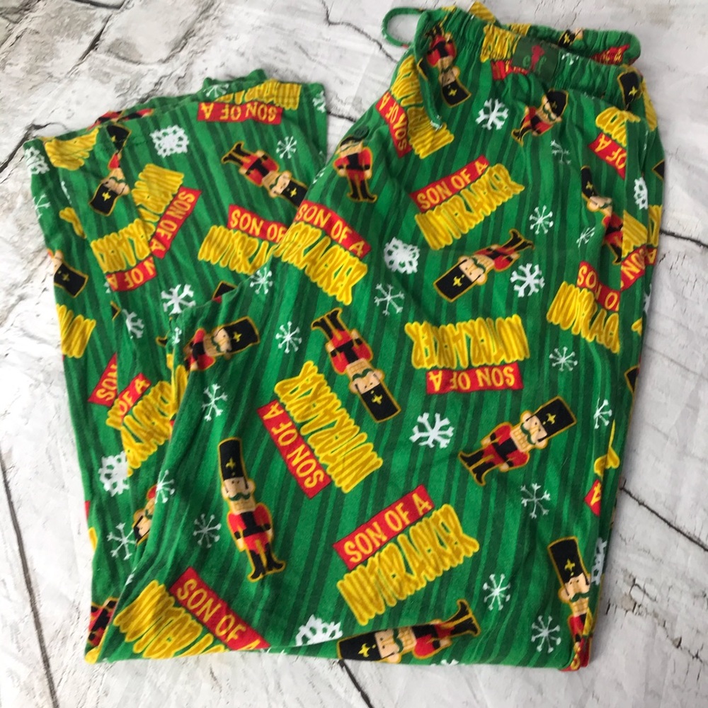 Elf Holiday PJ Pants Sz XL Son of a Nutcracker